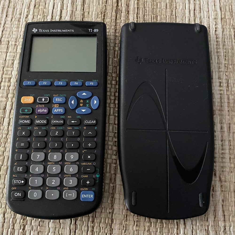 Texas Instruments TI-89 Graphing Math Calculator Black with Hard Slide